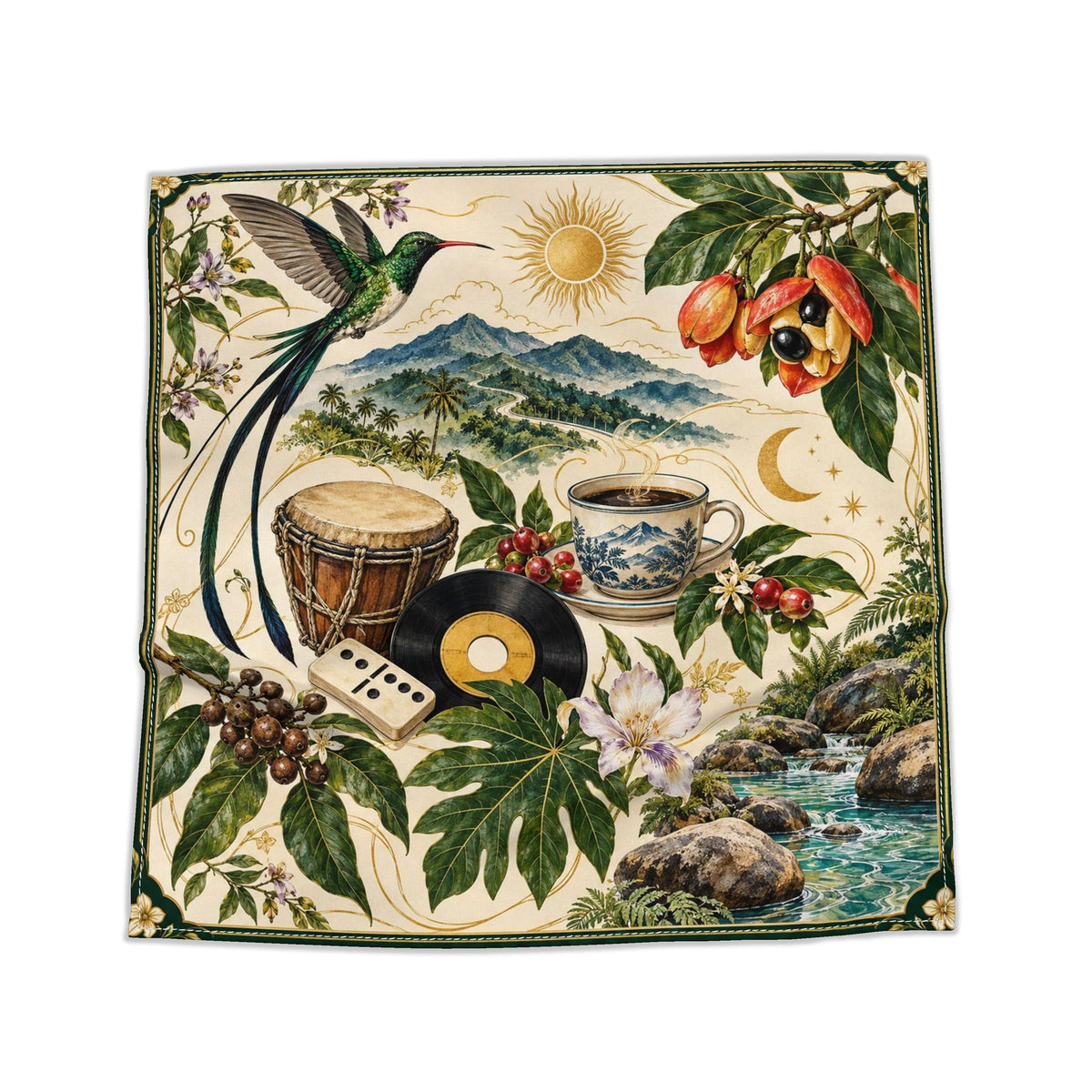 Rooted • Rising — Jamaica Bandana