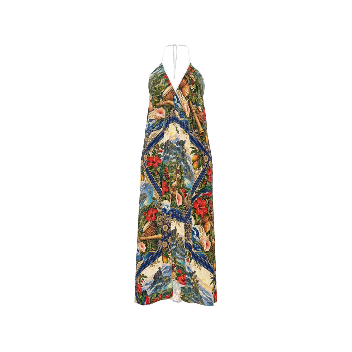 Ayiti After Dark Halter Dress