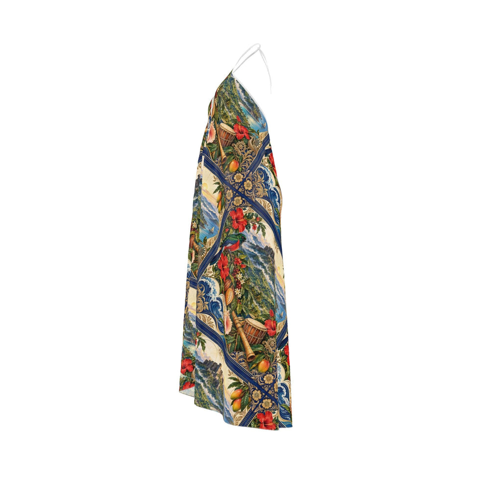 Ayiti After Dark Halter Dress