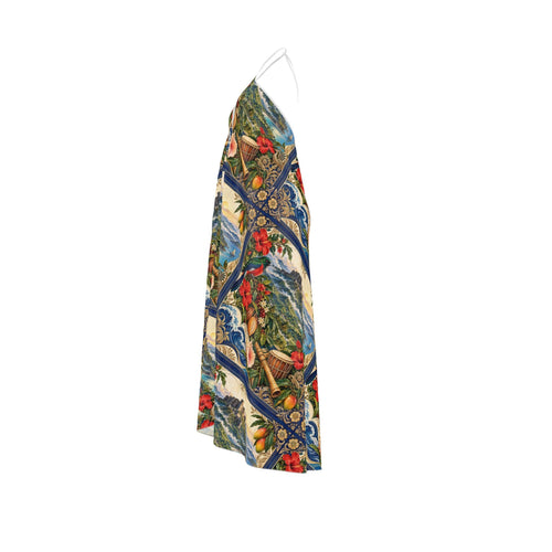 Ayiti After Dark Halter Dress
